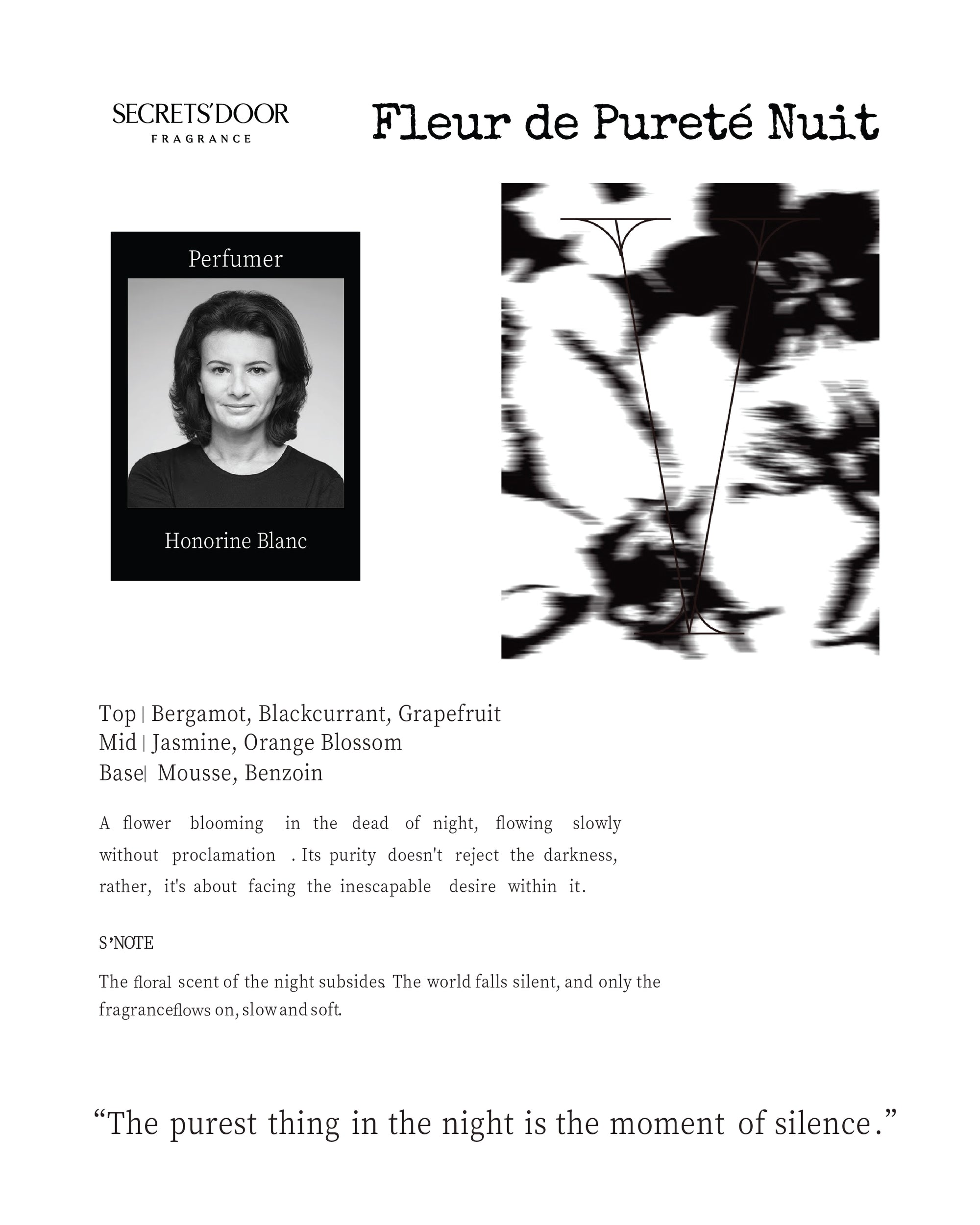 Fleur de Pureté Nuit